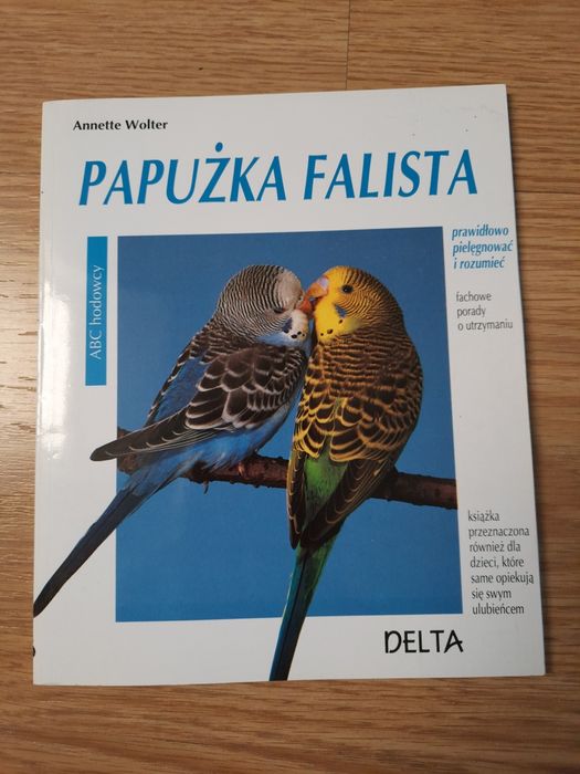 Książka przewodnik Papużka falista