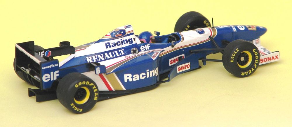 Williams Renault FW 18 19 Villeneuve F1 1996/7 Minichamps 1/43 + caixa