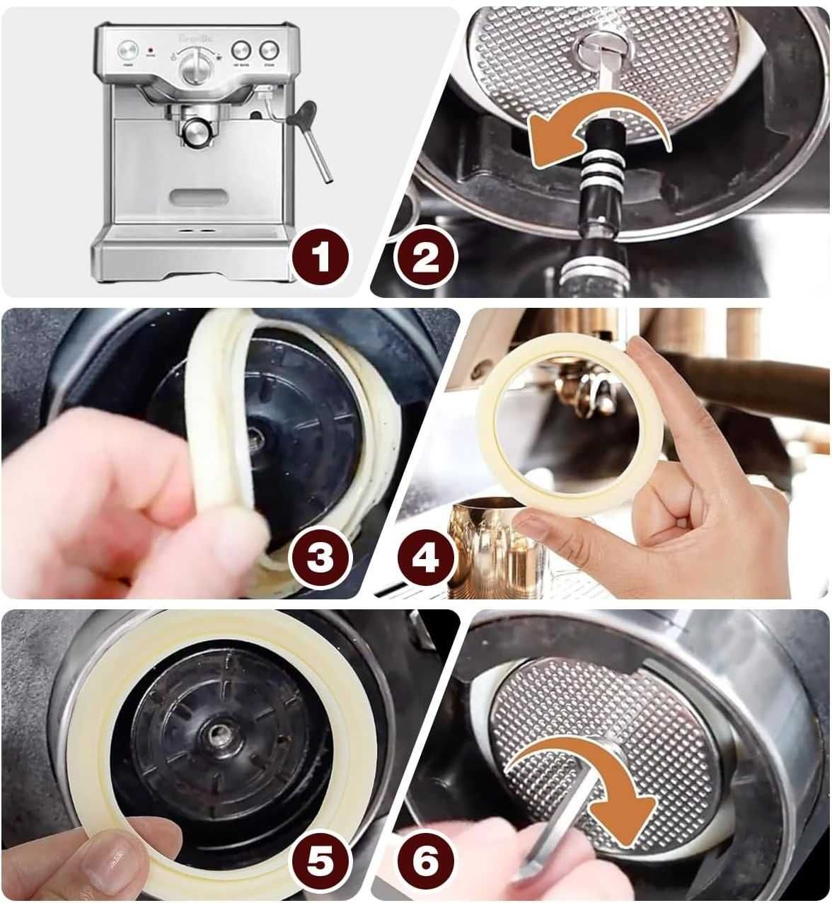 Uszczelka pod kolbę łyżkę ekspres Sage Breville seri 9 Gastroback