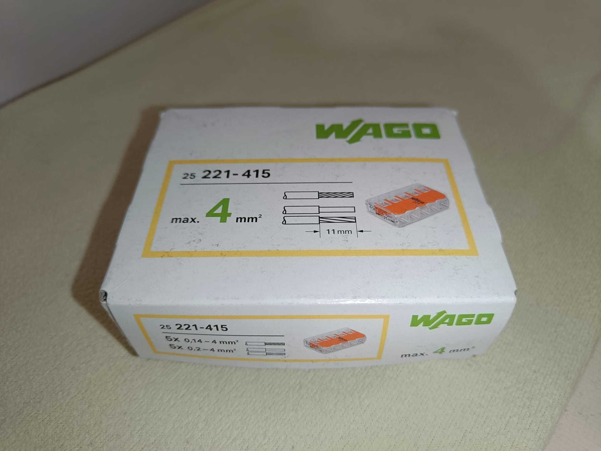 Szybkozłączka WAGO 5x0,2-4mm² 25szt