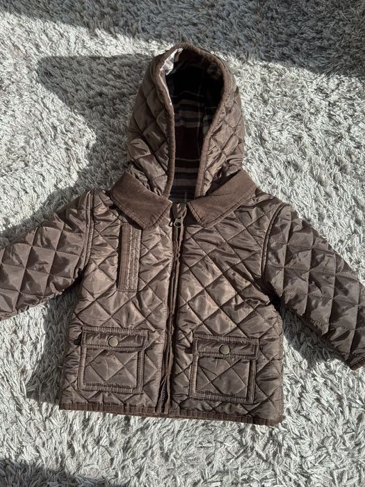 Курточка демі демісезонна осінь з капюшоном 6-9 місяців Marks&Spencer