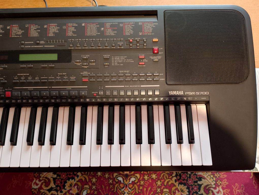Yamaha psr 5700 keyboard