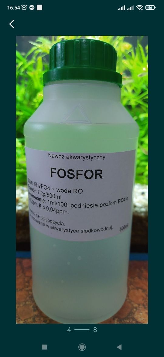Fosfor-nawóz akwarystyczny