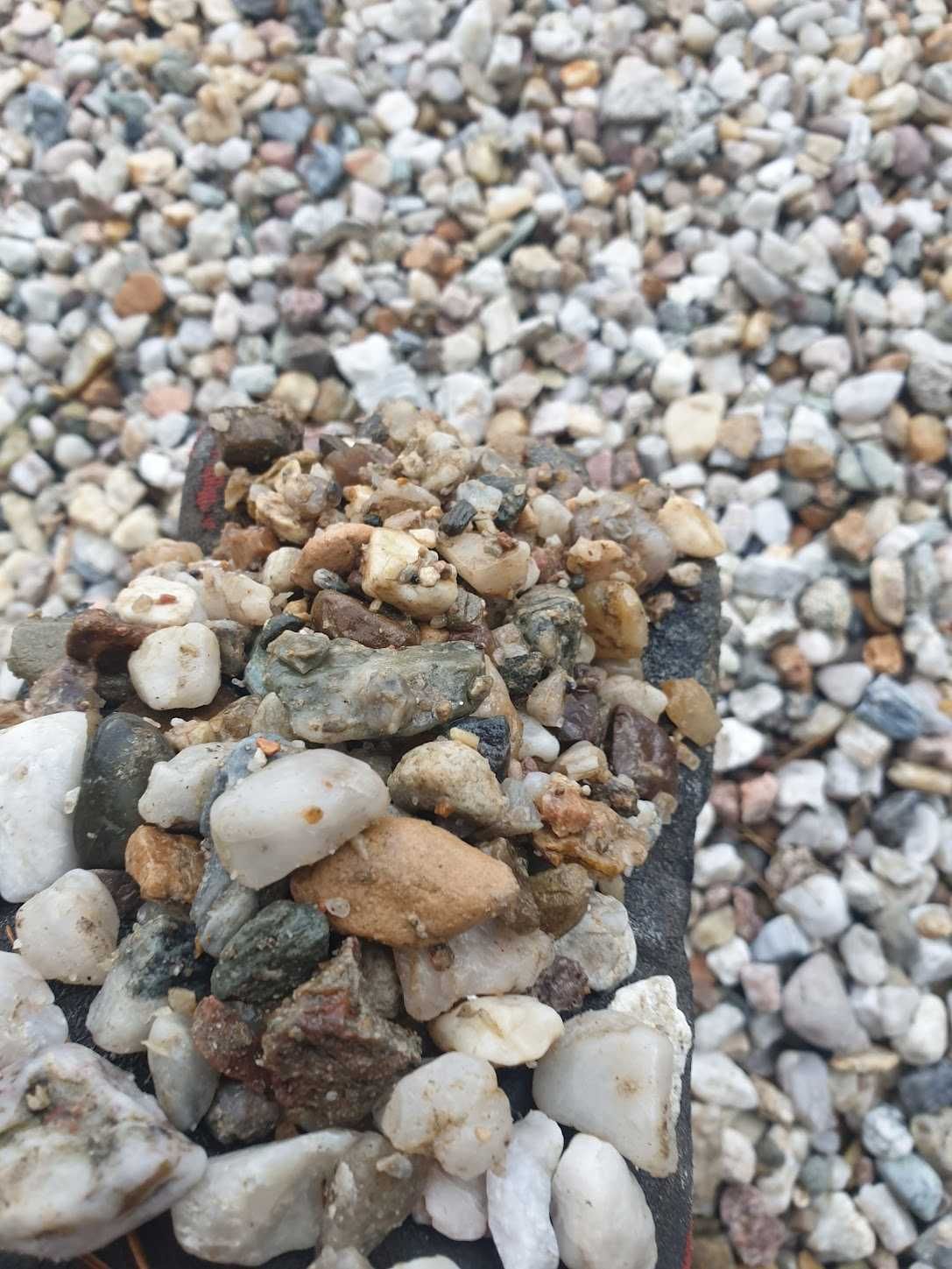 Żwir płukany 8-16 mm, kruszywo kamień otoczak opaska ścieżka