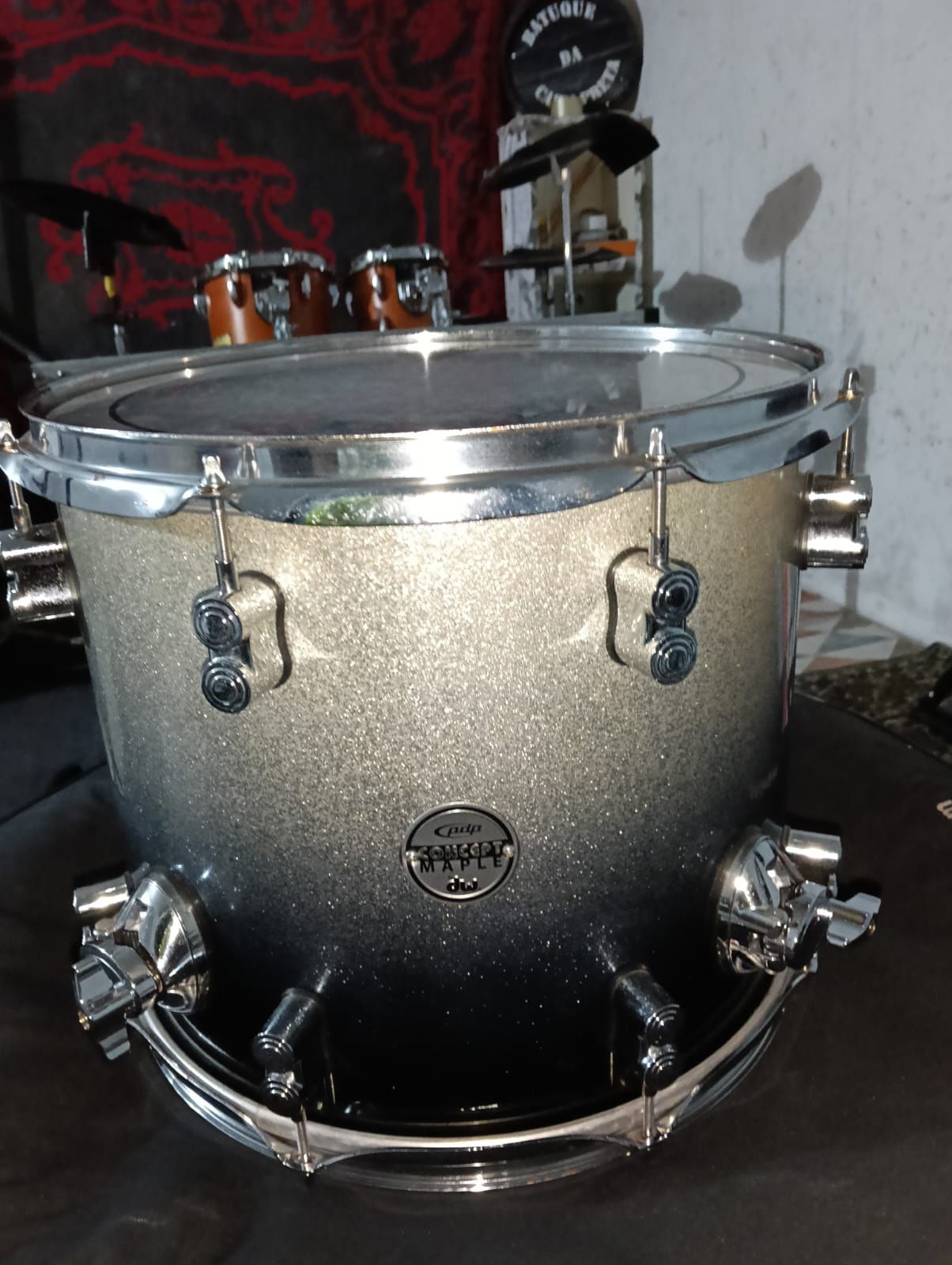 PDP concept maple 22" 7 PCs Shell pack silver to black Sparkle