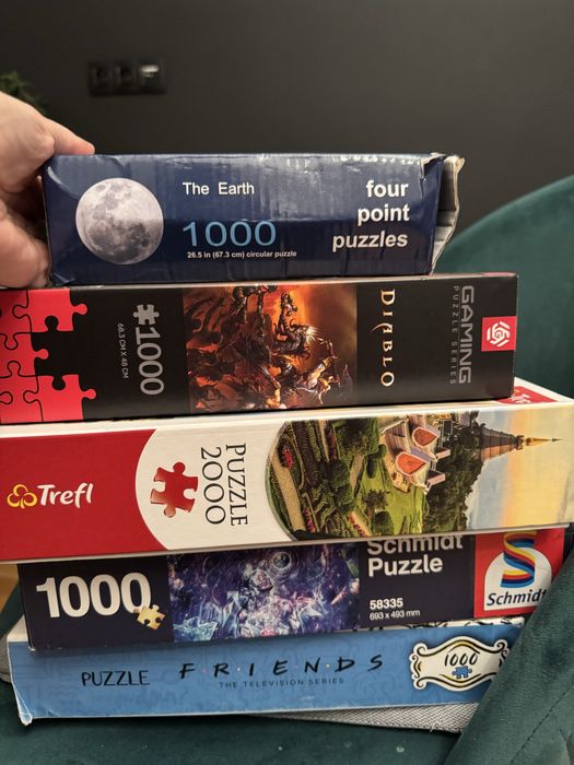 Puzzle rozne, rezerwacja