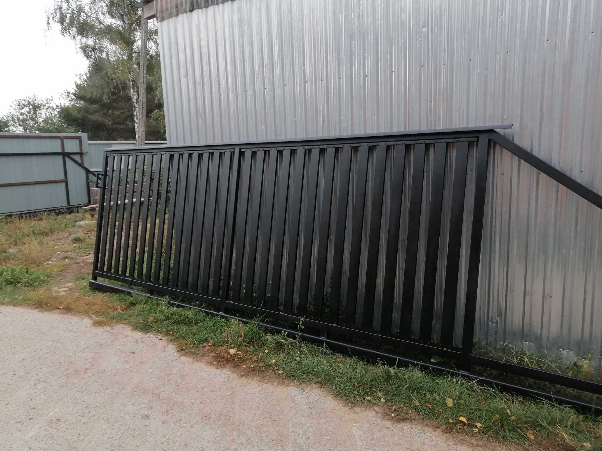 Bramy Palisadowe Solidne Możliwość Transportu