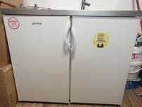 Minikuchnia 5w1 Gorenje Zamrażarka, lodówka, kuchenka, szafka, zlew