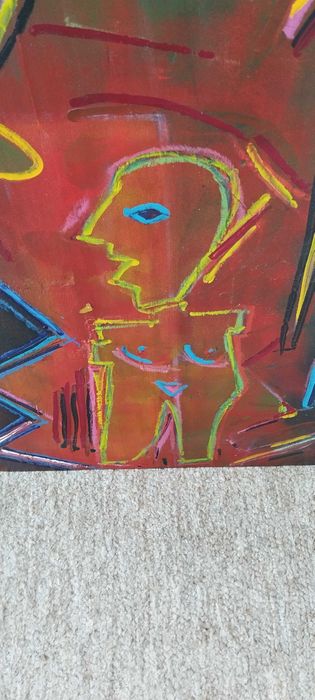 Pinturas a óleo sobre madeira