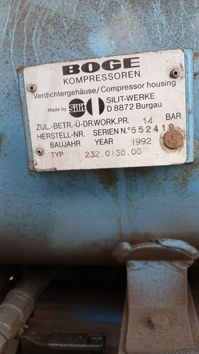 kompresor śrubowy Boge