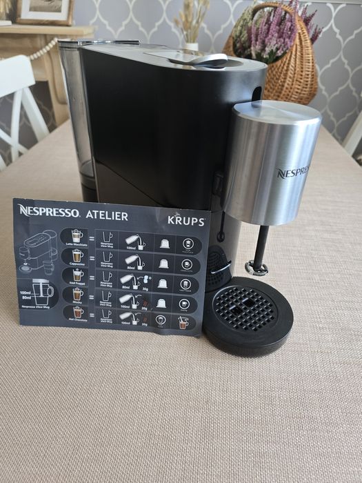 Nespresso atelier krups tchibo ekspres kapsułkowy