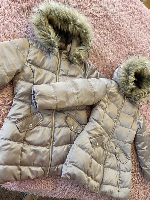 Пуховик H&M для дівчинки 134-140см