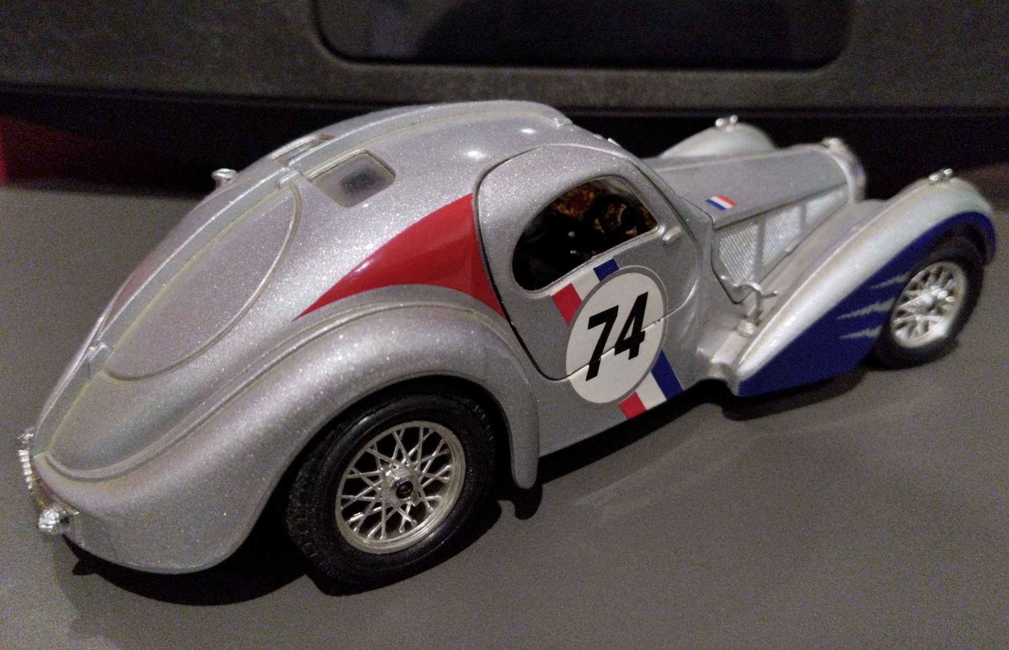 Miniatura Bugatti Atlantic (1936). Escala 1/24