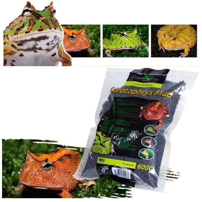 Repti-Zoo Ceratophrys Mud 600G - Podłoże Dla Żab Rogatych