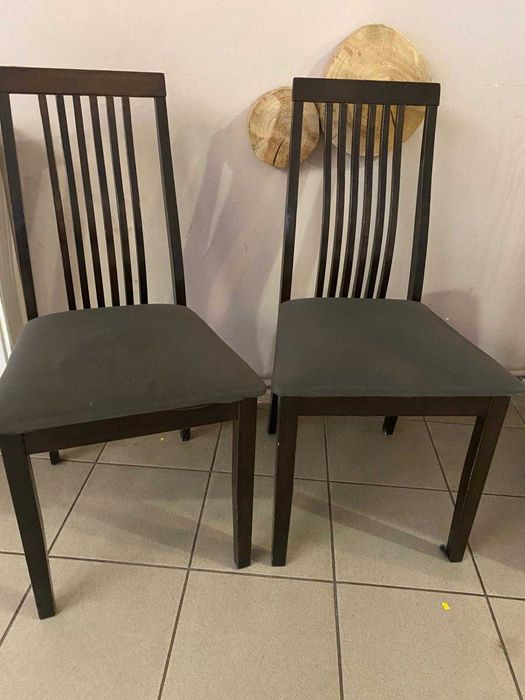 Kszesła drewniane,cena za 2 szt