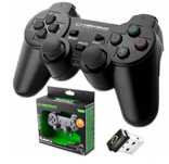 Bezprzewodowy Gamepad Pad Pc/ps3 Wibracja Czarny