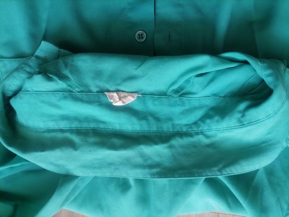 Zielona koszula damska