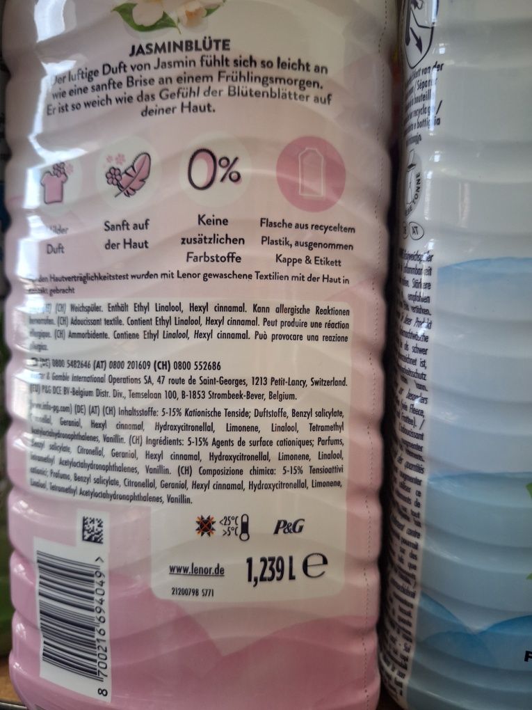 Płyn do płukania Lenor Niemiecki