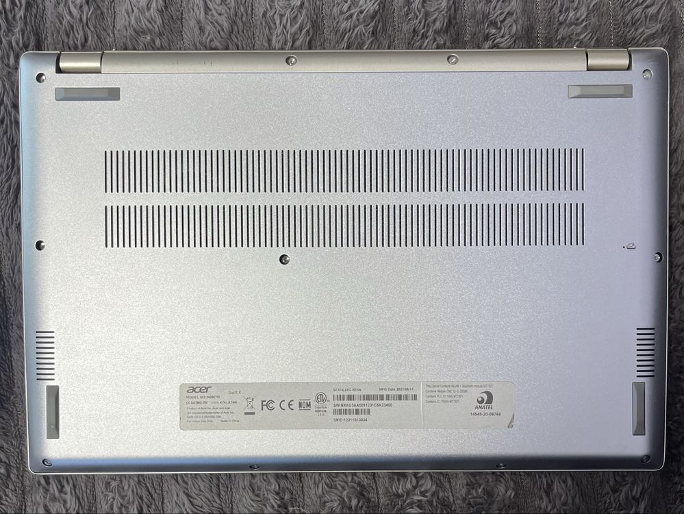 Acer Swift X14 Ryzen 7 5800U RTX 3050 Ti 16 GB SSD 512 GB