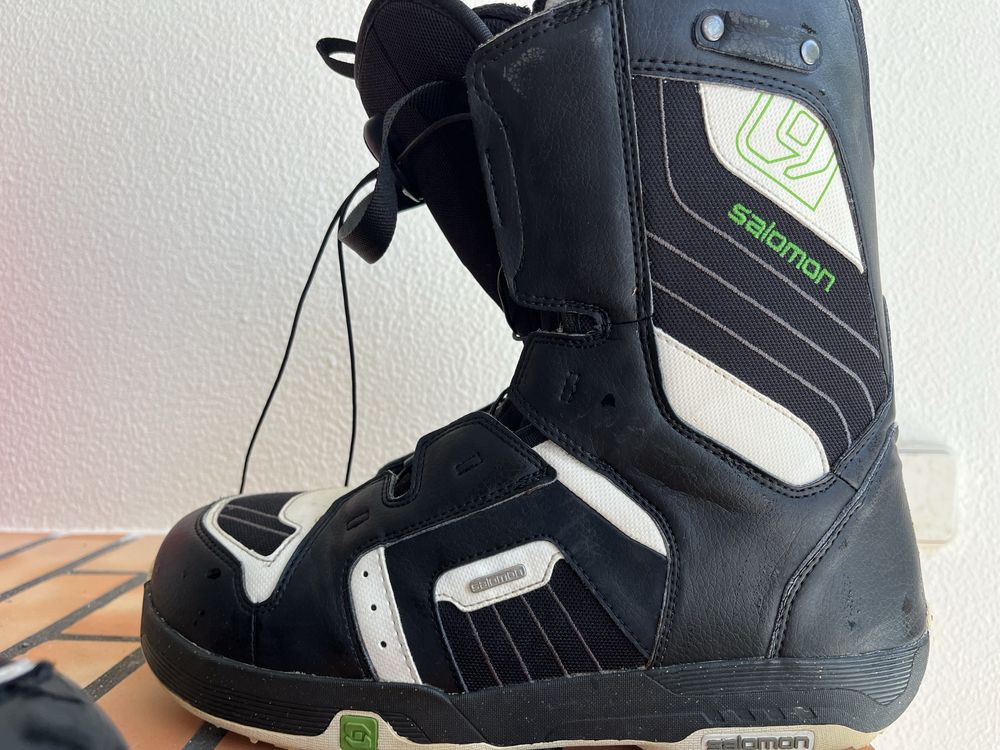 Prancha Rossignol, Botas e fixadores
