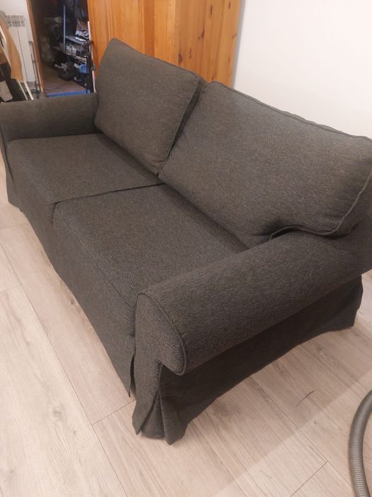 Sofa ikea 2 os szara rozkladana