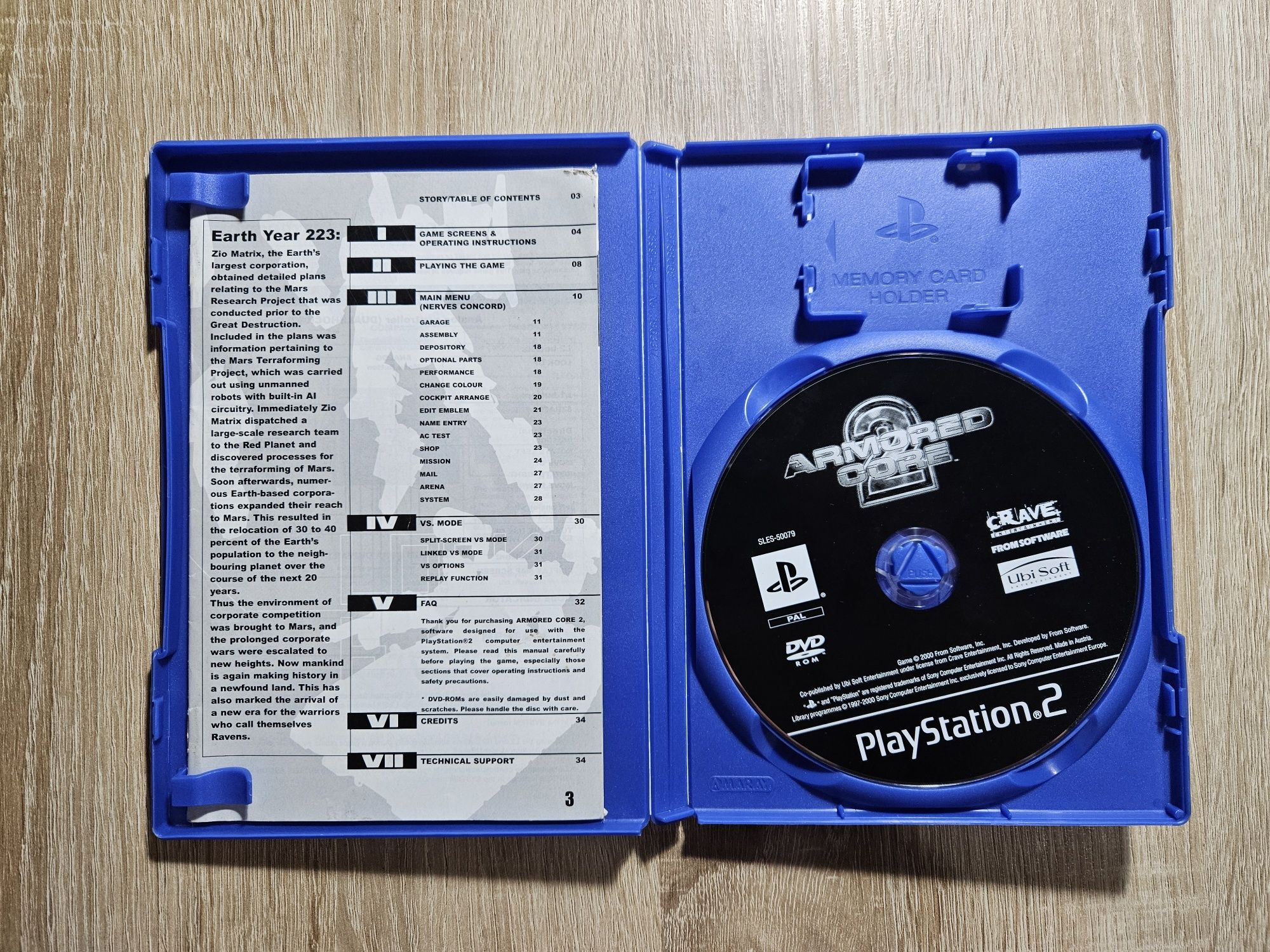 Armored Core 2 Ps2 Playstation 2 3xA