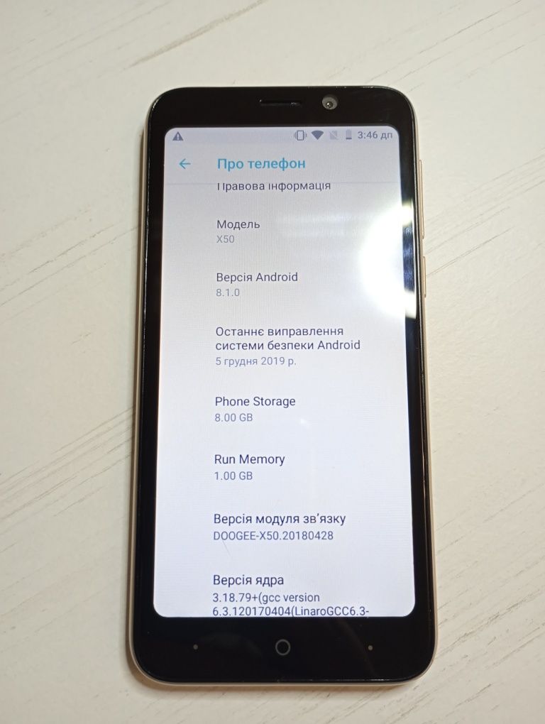 Doogee X50 1/8Gb смартфон