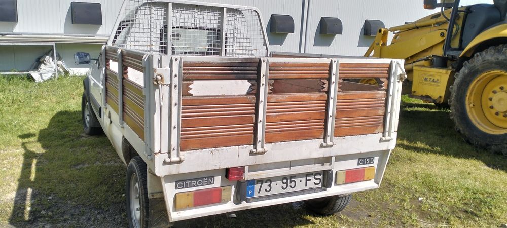 Citroen c15 caixa aberta