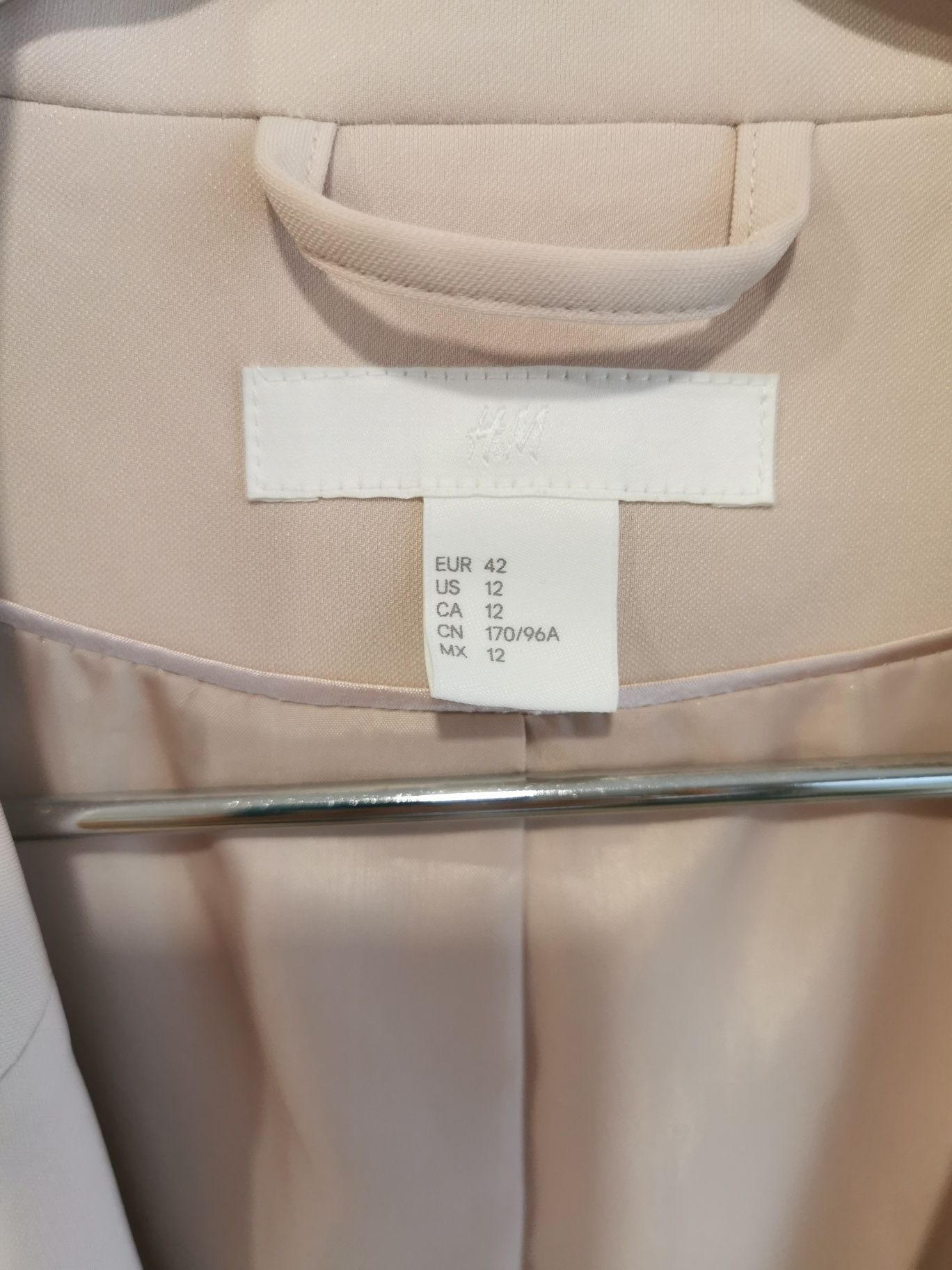 Marynarka żakiet H&M 42 idealna jako oversize na 38