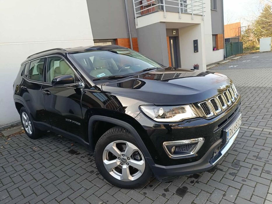Jeep Compass Jeep Compass 4x4 bezwypadkowy z polskiego salonu (wypinany hak).