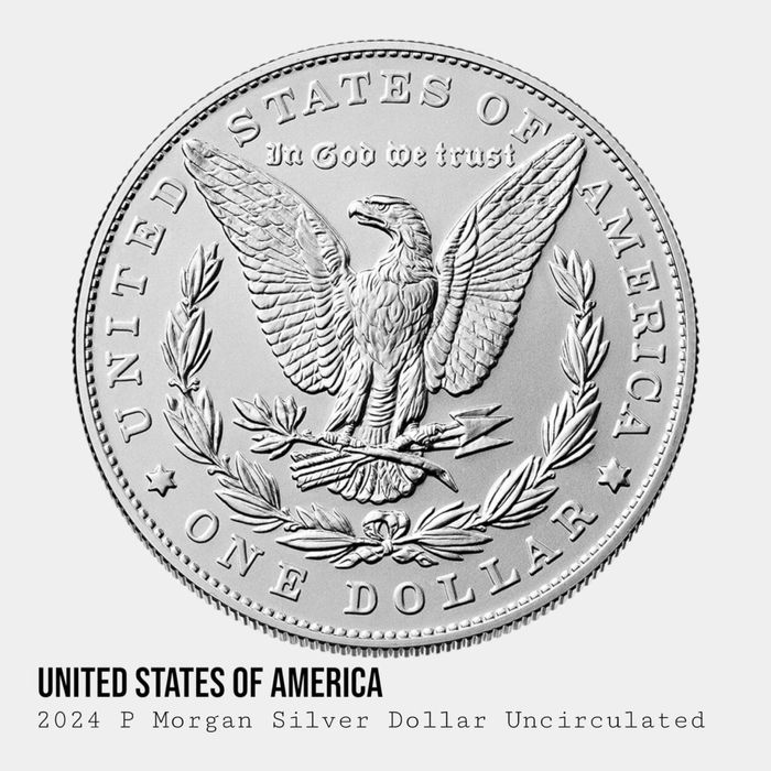 2023 • Срібна монета Морган • Morgan Dollar • US Mint • Silver .999