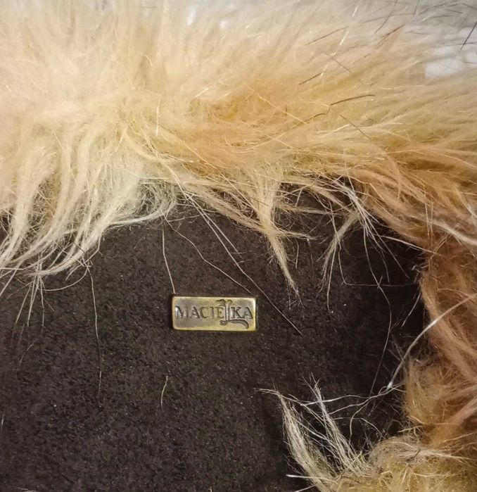 Zimowe buty skórzane, Maciejka, rozmiar 38