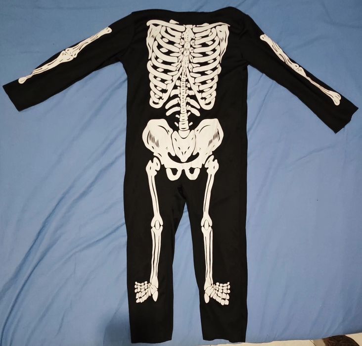 Fato esqueleto 5-7 anos