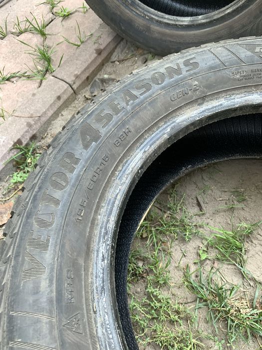 Резина шини колеса гума r15 195/60 goodyear всесезонка