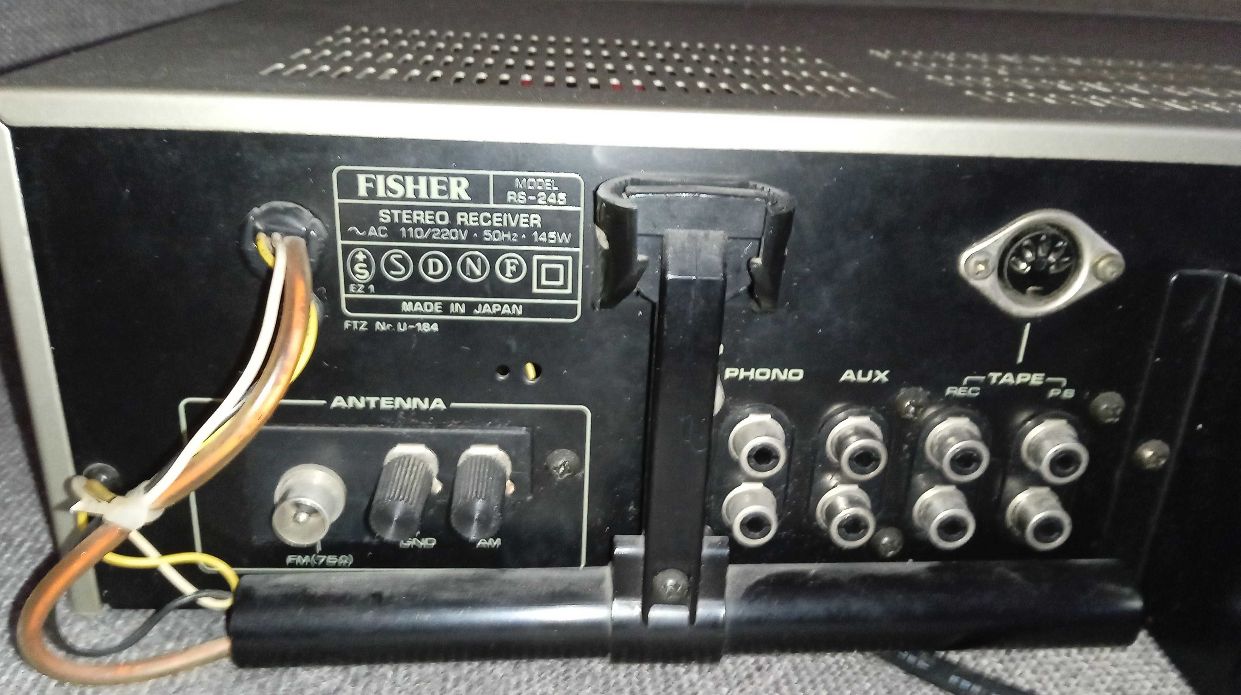 Amplituner Fisher RS-245 - Vintage Made in Japan