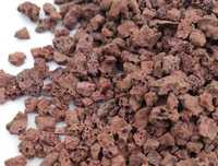 Lawa Wulkaniczna Dekoracyjna Czerwona LAS W SŁOIKU 10-20mm 1KG KURIER
