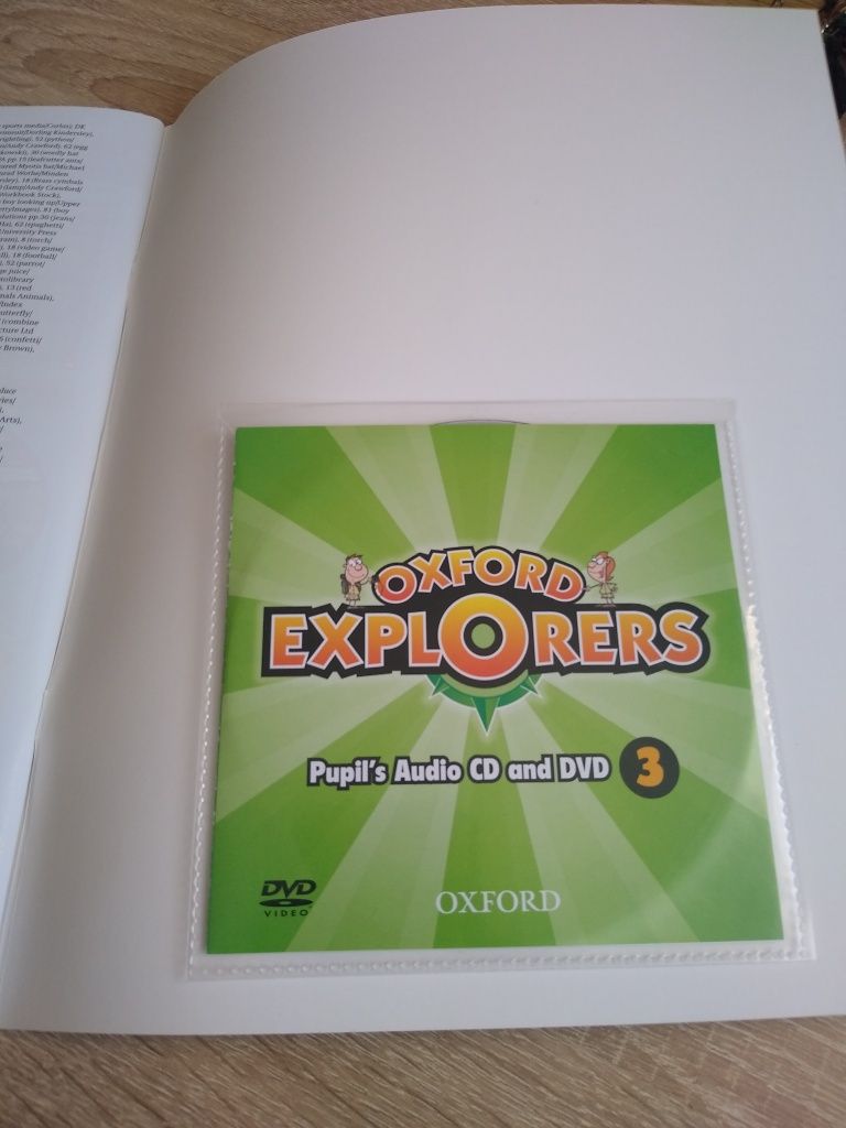Oxford explorers 3 podręcznik CD dvd