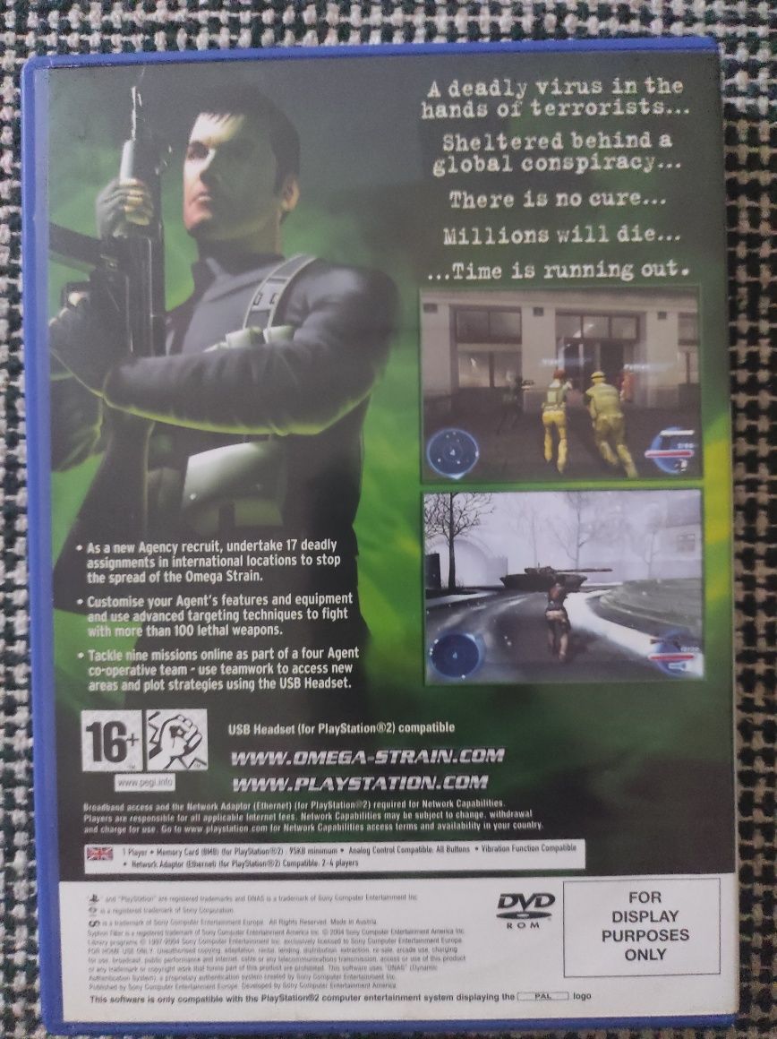 Syphon filter The Omega strain ps2