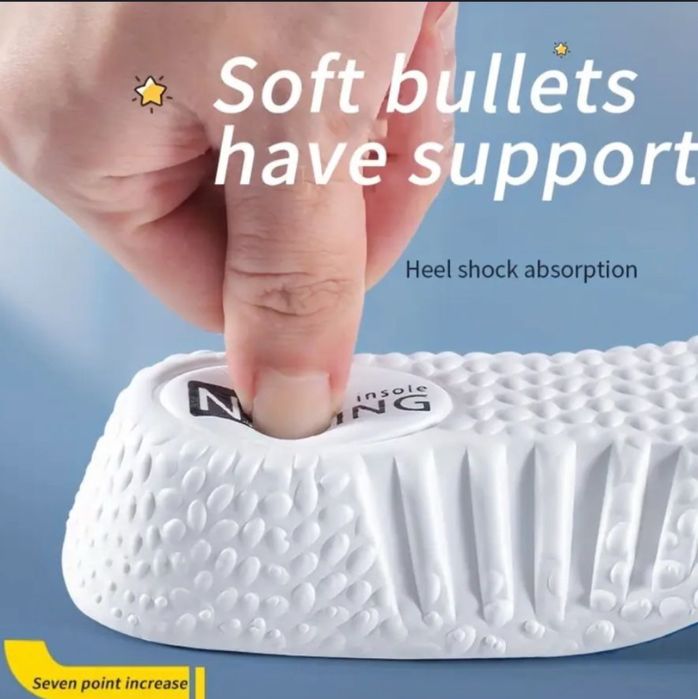 Устілка для зросту + 3,5 см Стелька для роста в обувь