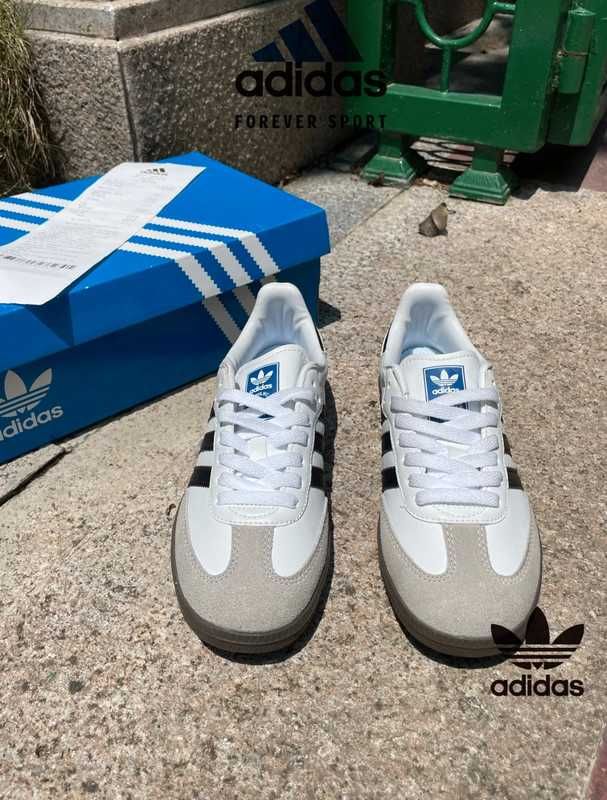 Adidas_SambaOG_white Moda_Buty_Mokasyny Mokasyny R.42