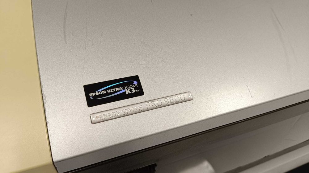 Epson 9800 a funcionar