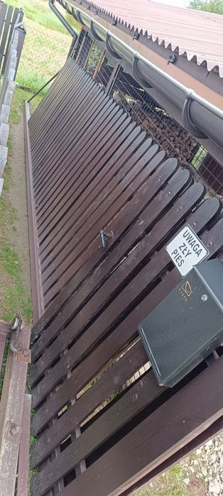 Brama przesuwna 5,8m + furtka