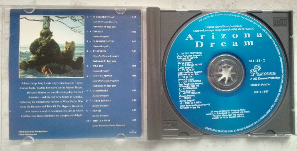 CD "ARIZONA Dream" 1993р.в
