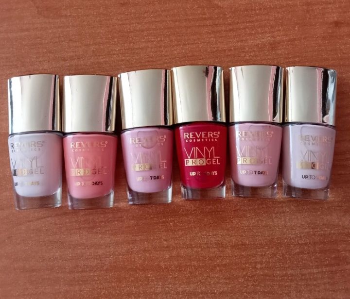 Lakier do paznokci GEL Eveline COSMETICS i Rivers VINYL PRO GEL