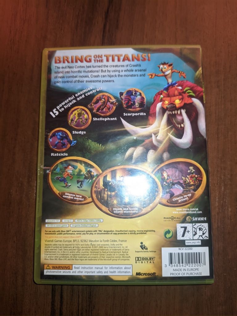 Crash of the titans Xbox 360