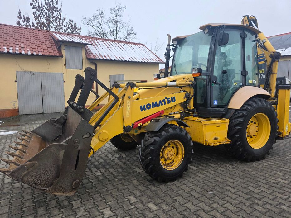 Koparko-Ładowarka Komatsu WB97R WB 97 R 2013r JCB 3CX Caterpillar 432E