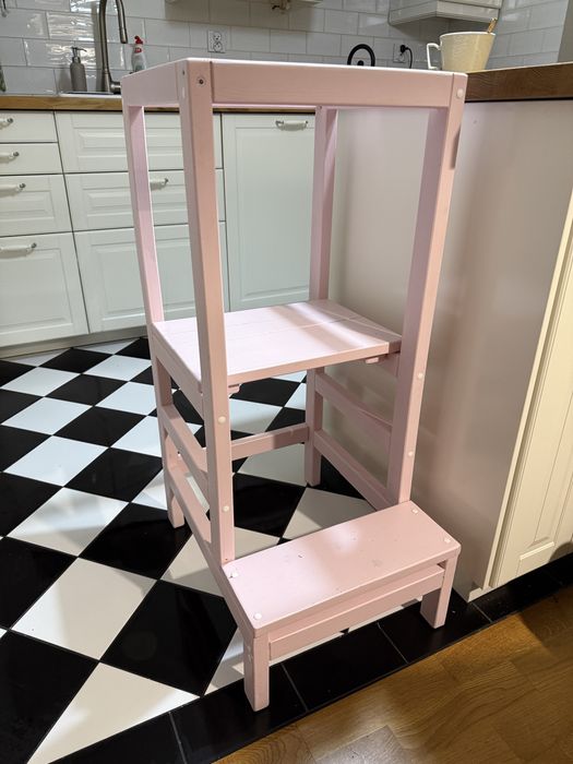 Kitchen helper różowy pomocnik kuchenny dla dzieci