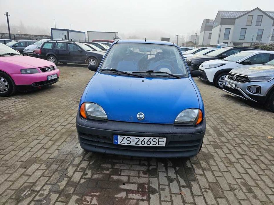 Fiat Seicento VAN 2004r/opłaty aktualne/1.1 benzyna/54KM/ładown 505kg