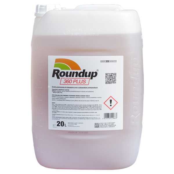 Środek Roundup 360 SL Plus 20 L-oryginalny-BAYER !