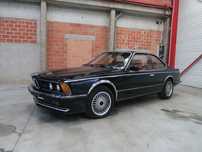 BMW Seria 6 E24 630CS Manual Karmann Czarna Salon Europa